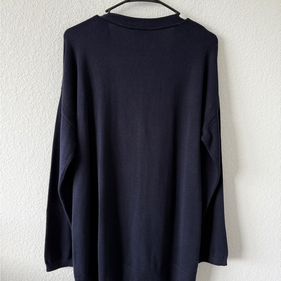 Talbots Navy Blue Cardigan Sweater - Picture 8 of 11